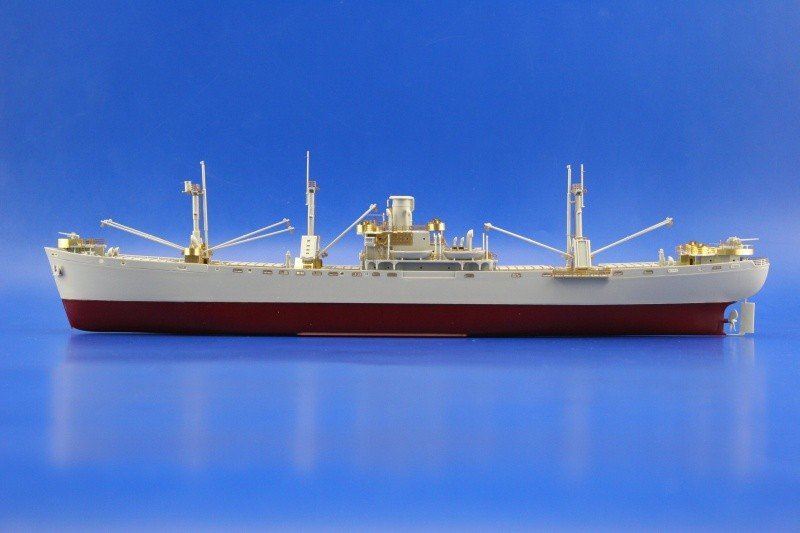 Eduard 53017 Liberty Ship 1/350 Trumpeter – zdjęcie 3