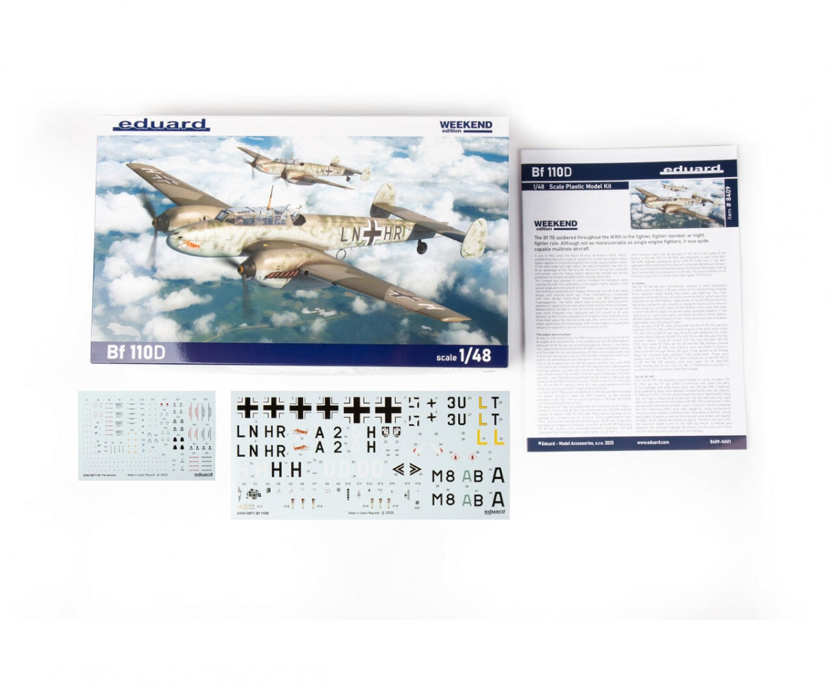 Eduard 8409 Bf 110D 1/48 – imagen 10