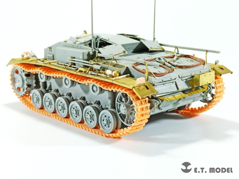Maquette ET P35-021 Catalyseur fonctionnel pour char allemand Pz.Kpfw.III/IV (Type 3B) de la Seconde Guerre mondiale (impression 3D) à l&amp;#39;échelle 1/35  – image 5