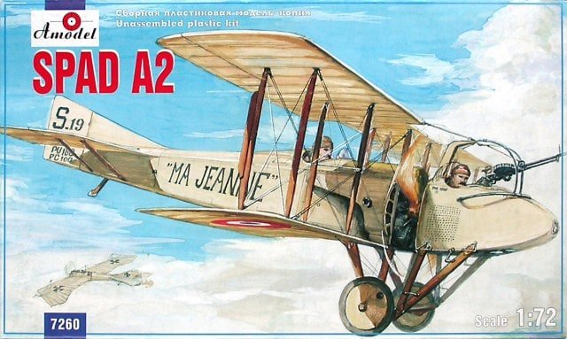 Modèle A 07260-1 Spad A2 1/72