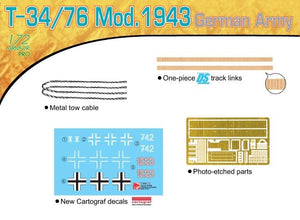 Dragon 7268 T-34/76 Mod.1943 Armée allemande (1/72) – immagine 6