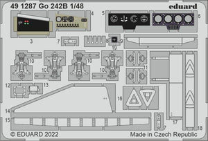 Eduard BIG49346 Go 242B ICM 1/48  – Bild 3