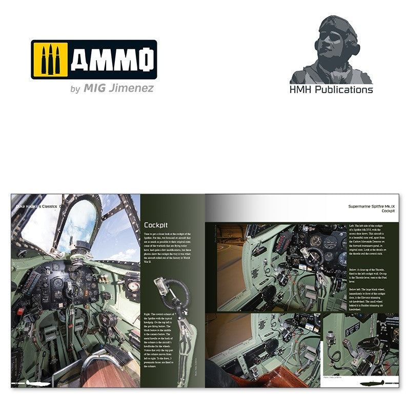 HMH Publications DH-C001 Supermarine Spitfire Mk.IX &amp;amp; Mk.XVI - Aircraft in Detail C001 (Version anglaise) – imagen 2