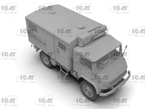 ICM 35136 Unimog 404 S « Koffer » camion militaire allemand 1/35  – immagine 4