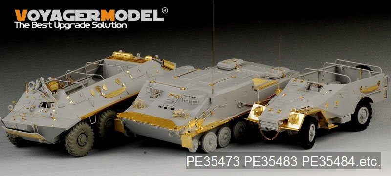 Maquette Voyager PE35484 BTR-40 APC russe moderne pour TRUMPETER 05517 1/35 – Bild 11