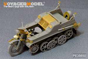 Voyager modèle PE35650 seconde guerre mondiale allemand Sd.Kfz.2 kleines Kettenkard pour DRAGON 6114 1/35 – immagine 3