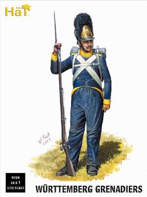 Hat 9308 Napoleonic Wurttemberg Grenadiers 1/32