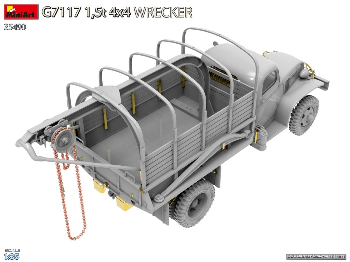 MiniArt 35490 G7117 Dépanneuse 4x4 1,5 t 1/35 – imagen 8