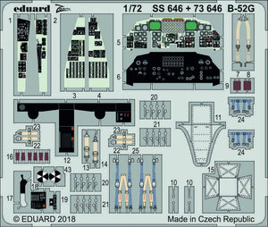 Eduard 73646 B-52G interior 1/72 MODELCOLLECT – zdjęcie 2