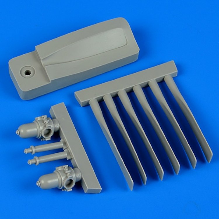 Hélices Quickboost QB48569 S2F Tracker avec outil Kinetic 1/48
