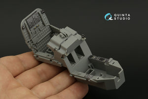 Intérieur imprimé en 3D et coloré sur papier décalcomanie Quinta Studio QDS-35073 AH-64D/E (Meng) (petite version) 1/35 – image 11