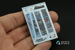 Intérieur imprimé en 3D et coloré sur papier décalcomanie Quinta Studio QDS-32088 Su-27 (Trumpeter) (petite version) 1/32 – immagine 3
