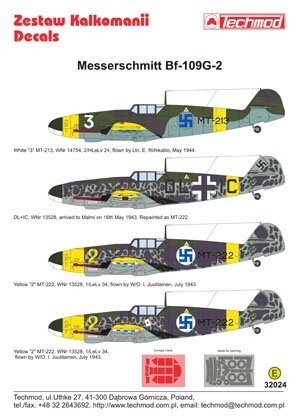 Techmod 32024 - Messerschmitt Bf 109G-2 (1/32)  – immagine 2