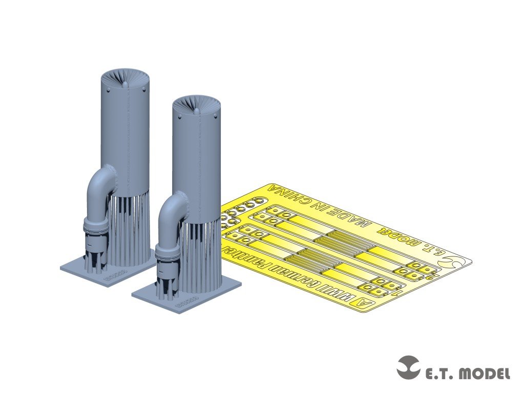 Pot d&amp;#39;échappement ET modèle P35-233 (Flammvernichter) pour Panther G Late 1/35 – imagen 4