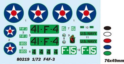 Hobby Boss 80219 F4F-3 « Wildcat » (1/72) – image 2