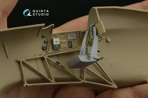 Intérieur imprimé en 3D et coloré sur papier décalcomanie Quinta Studio QD32140 Hawker Hurricane Family (Fly) 1/32 – image 6