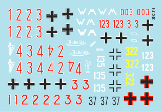 Star Decals 35-C1214 Chars allemands en Norvège et en Finlande #II 1/35 – immagine 2