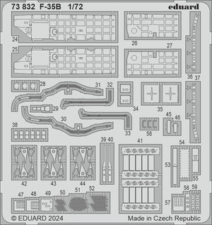 Kit de détails Eduard BIG72184 pour F-35B Tamiya au 1/72 – immagine 5