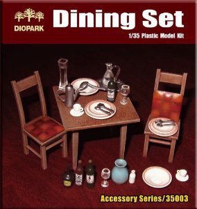 Diopark 35003 Ensemble d&amp;#39;accessoires de salle à manger 1/35