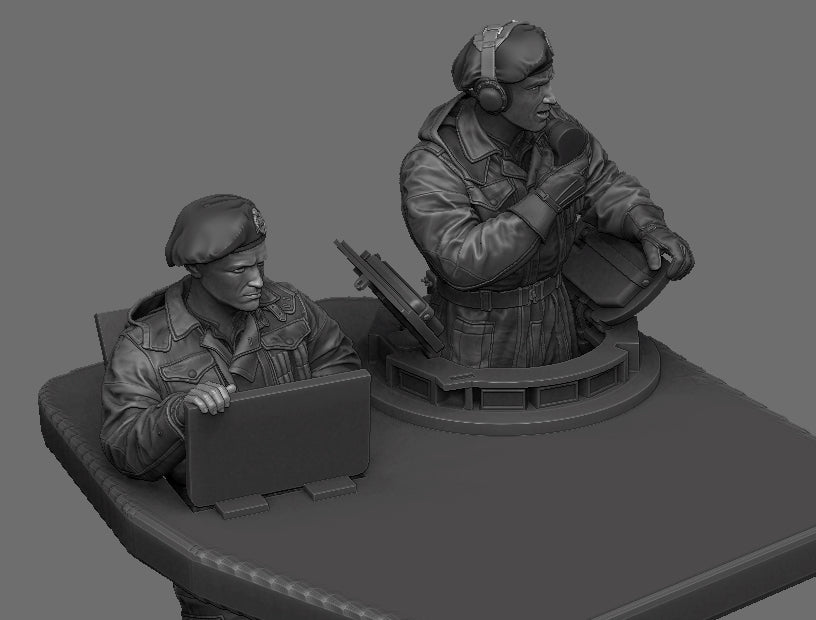 Ensemble de costumes Pixie pour chars britanniques Panzer Art FI35-212, échelle 1/35 – image 3