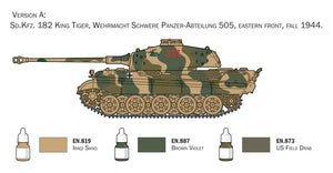 Italeri 72005 Sd. Kfz. 182 King Tiger - Kit complet pour maquette - Kit de démarrage 1/72 – Bild 6