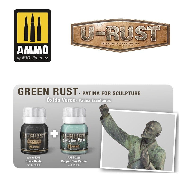 Munitions de Mig 2252 U-RUST NOIR OXYDE (40 ml) – imagen 2