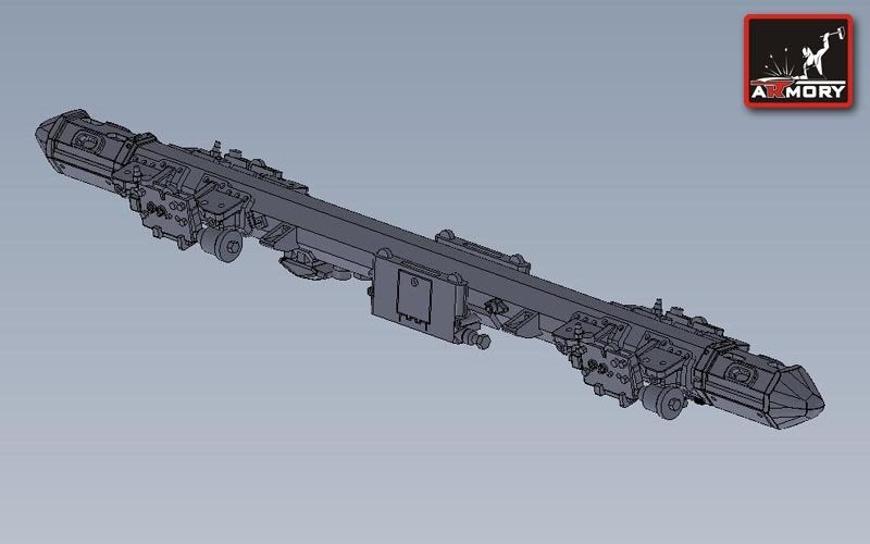 Armory Models ACA7268c OFAB-100-120 Bombes explosives de 100 kg + supports de bombes MZBD-U4T (8 bombes + 2 supports) 1/72 – image 5