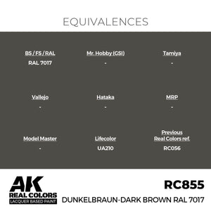 AK Interactive RC855 Brun foncé RAL 7017 17 ml – image 3