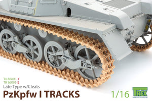 T-Rex Studio TR86003-1 PzKpfw I Chenilles Type tardif avec taquets pour Ausf.A uniquement 1/16 – Bild 3