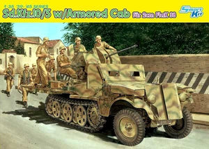 Dragon 6677 Sd.Kfz.10/5 avec fourrure de cabine blindée 2 cm FlaK 38 (1/35)