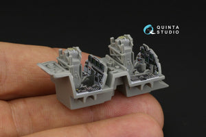 Intérieur imprimé en 3D et coloré pour F-15E de Quinta Studio QD72034 (GWH) à l&amp;#39;échelle 1/72 – image 4