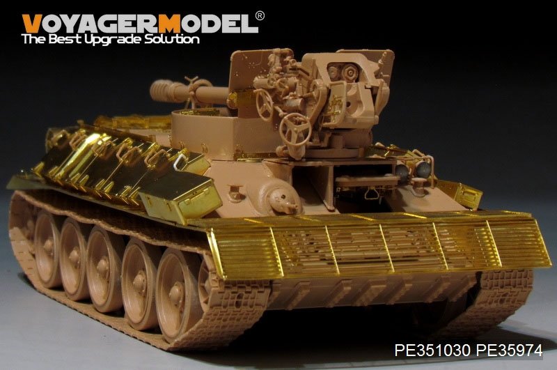 Maquette Voyager PE351030 Canon automoteur syrien T-34/D30 de 122 mm (modèle de base pour RFM 5030, échelle 1/35) – image 9