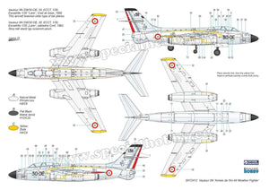 Special Hobby 72412 SO 4050 Vautour II &amp;#39;Armée de l&amp;#39;Air All Weather Fighter&amp;#39; 1/72 – immagine 6