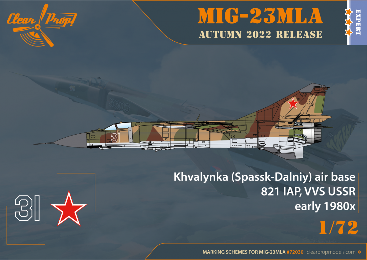 Clear Prop! CP72030 MiG-23MLA Flogger-G EXPERT KIT 1/72  – image 5