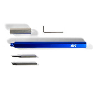 AK Interactive AK9321 GRAVEUR EN ACIER TUNGSTÈNE