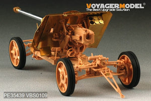 Maquette Voyager PE35439, canon antiaérien allemand de 88 cm Panzerjägerkanone PaK43 (Seconde Guerre mondiale) pour Trumpeter 02308, échelle 1/35 – immagine 8