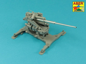 Canon Aber 72L-73 de 128 mm pour le canon antiaérien allemand Flak 40, échelle 1/72 – imagen 4