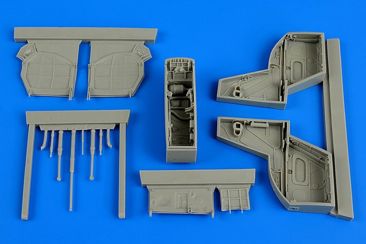 Aires 4632 Kfir C2/C7 baie de train d'atterrissage 1/48 Kinetic 