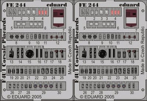 Plaques Eduard FE244 F4U-1 1/48