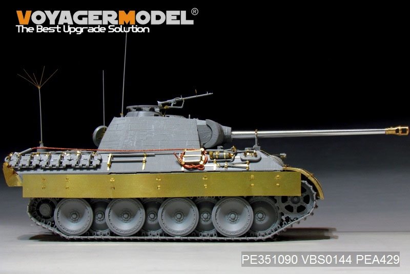 Maquette Voyager PE351090 Panther A allemand de la Seconde Guerre mondiale, version intermédiaire de base, pour Dragon au 1/35 – Bild 12