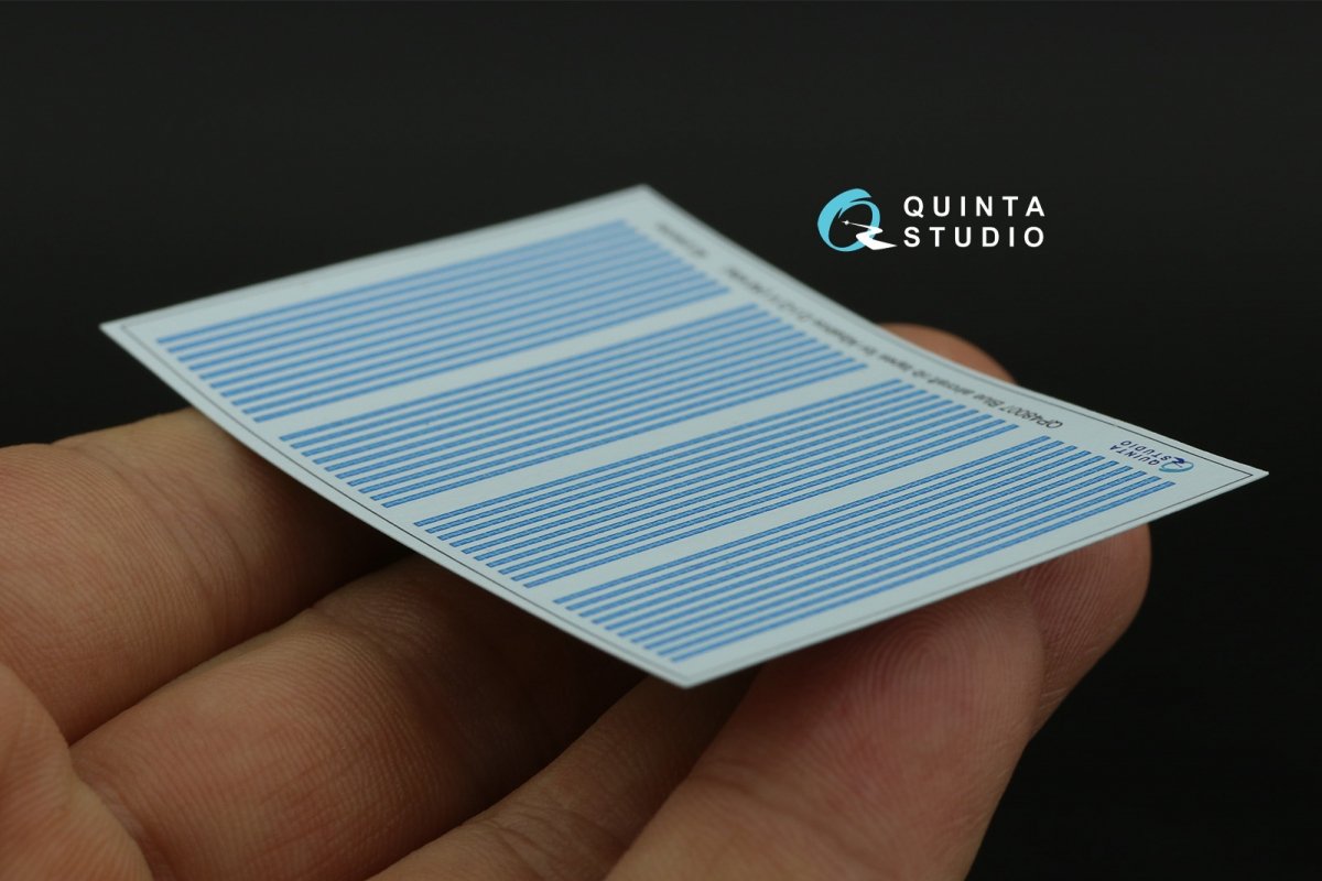Quinta Studio QP48007 Bandes Blue Rib Albatros DI-DV (Tous les kits) 1/48  – Bild 8