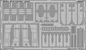 Eduard 48871 Pe-2 extérieur 1/48 ZVEZDA