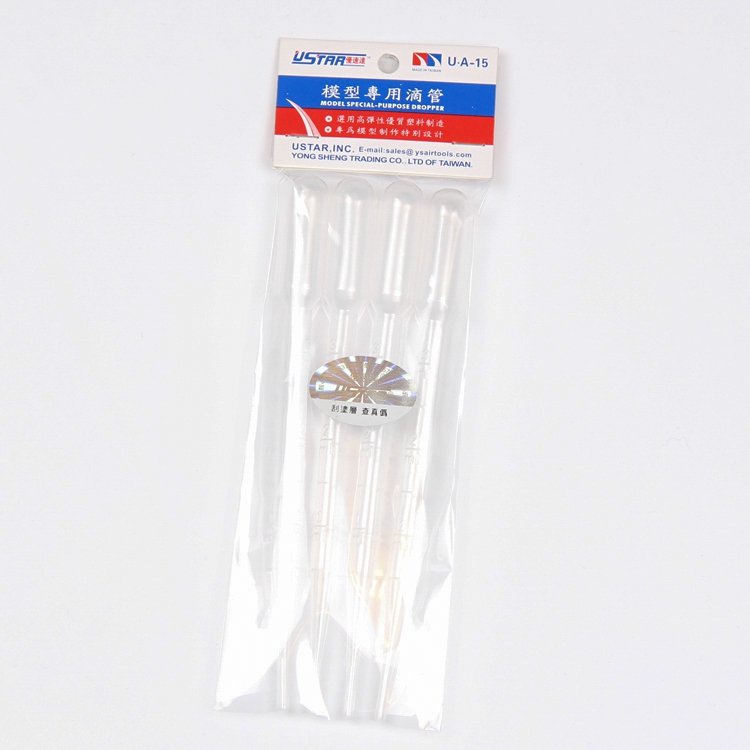 Pipette compte-gouttes spéciale modèle U-Star UA-90015 (4 pièces)