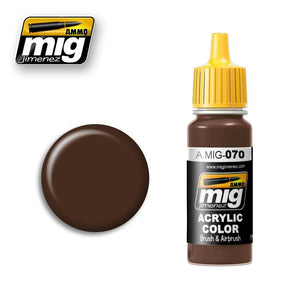Munitions de Mig Jimenez 0070 marron moyen