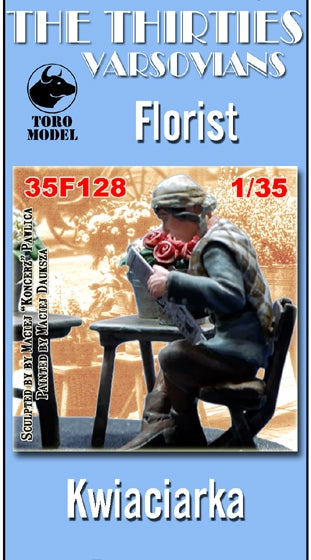 Toro 35F128 Lata Trzydzieste - Figurka Kwiaciarka 1/35