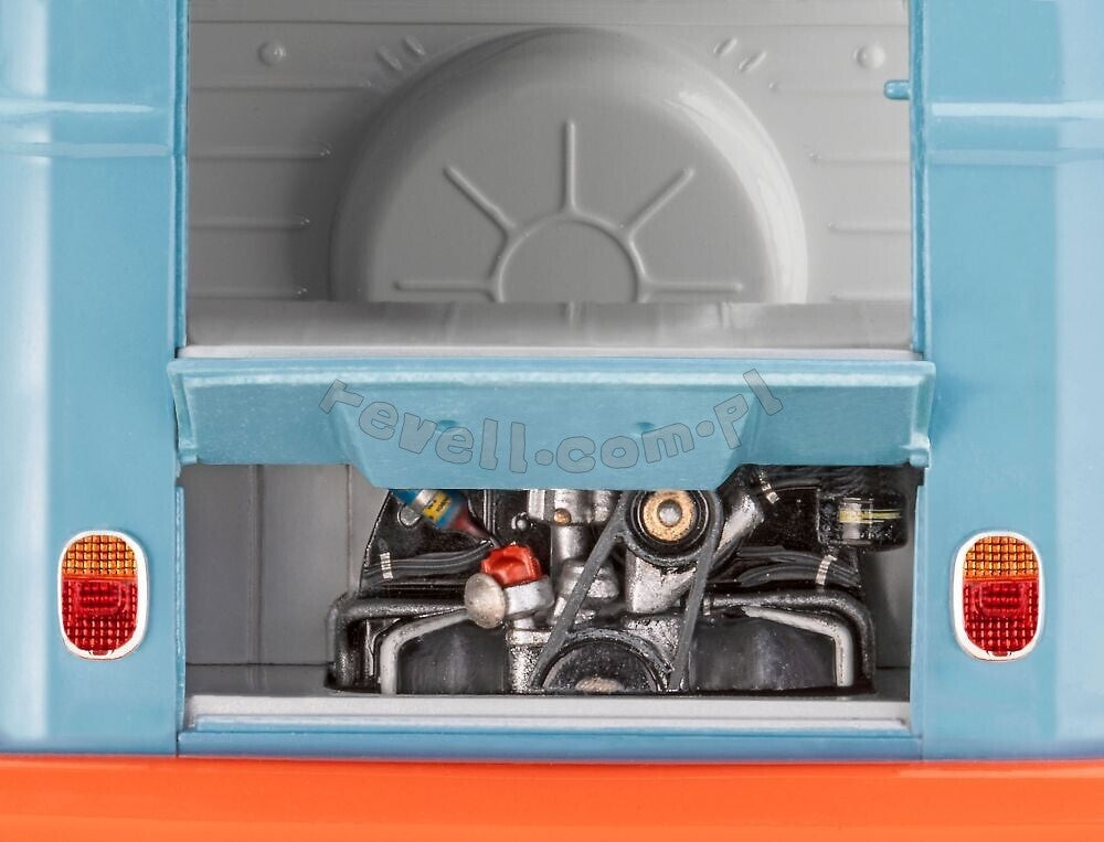 Revell 07726 VW T1 Fourgonnette - Décoration Gulf 1/24 – image 5