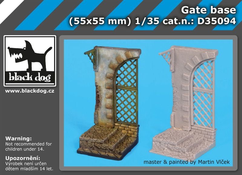 Socle de portail Black Dog D35094 1/35