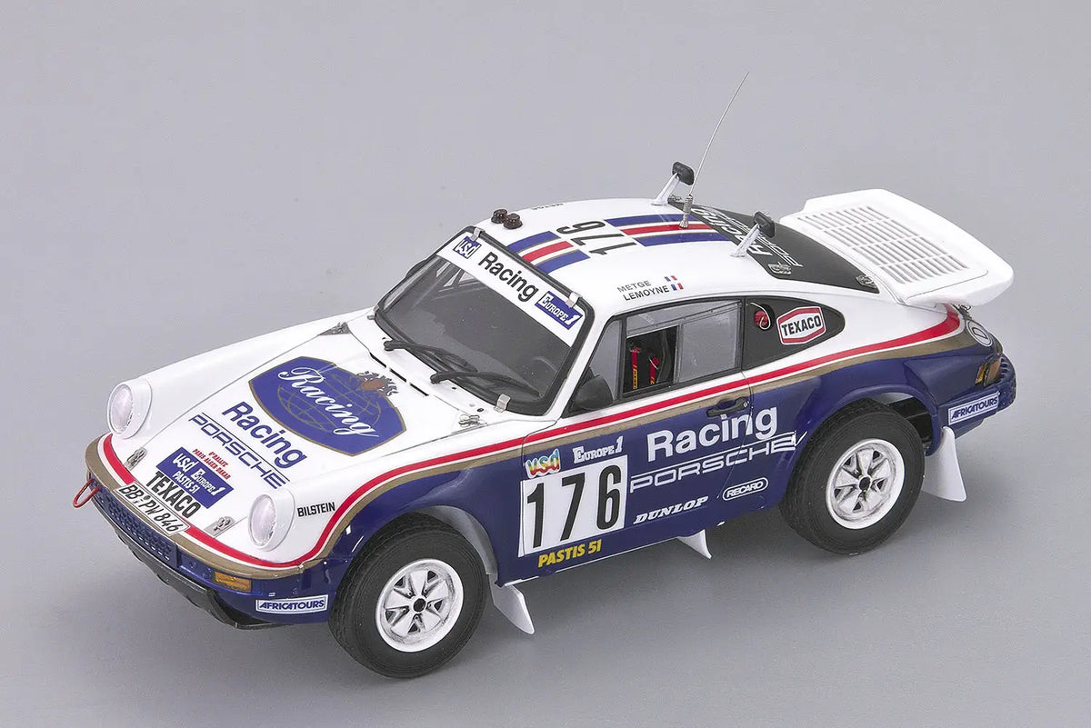Beemax 24038 Porsche 911 Carrera 3.2 4x4 (Type 953) Paris-Dakar Winner 1984 1/24 – immagine 8