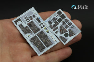 Intérieur imprimé en 3D et coloré pour F-14A (Trumpeter) - Quinta Studio QDS-32098 (petite version) 1/32 – Bild 9