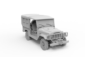 AK Interactive AK35004 FJ43 SUV AVEC TOIT SOUPLE IDF &amp;amp; LAF 1/35 – image 4